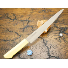 Кухонный нож Kataoka, серия Master Cook, Sujihiki 240мм, Yellow