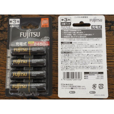 Аккумулятор Fujitsu, AA (пальчиковый), 2450 mAh, арт. HR-3UTHC(4B)