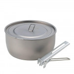 Титановая кастрюля SOTO Titanium Pot (1100мл.), с крышкой и чапельником