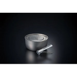 Титановая кастрюля SOTO Titanium Pot (1100мл.), с крышкой и чапельником