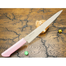 Кухонный нож Kataoka, серия Master Cook, Sujihiki 240мм, Pink