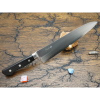Кухонный нож Sanetu Aogami Super Chef 240mm, Black
