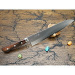 Кухонный нож Sanetu Aogami Super Chef 240mm, Brown
