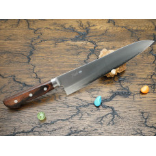 Кухонный нож Sanetu Aogami Super Chef 240mm, Brown