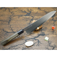 Кухонный нож Sanetu Aogami Super Chef 240mm, Gray