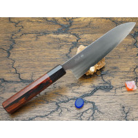 Кухонный нож Sanetu Aogami Super Santoku 180mm, Red