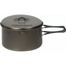 Титановая кастрюля EVERNEW (1300мл.), с крышкой ECA423