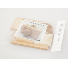 Сборная деревянная игрушка - копилка Yosegi, фотоаппарат, NSZ-KIT-04