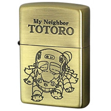 Коллекционная зажигалка Zippo Totoro котобус, серия Ghibli