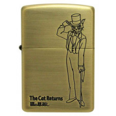 Коллекционная зажигалка Zippo Возвращение кота, серия Ghibli