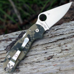 Складной нож Spyderco Para 3, G-10 Handle Digital Camo, CPM-S30V, Plain