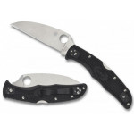 Складной нож Spyderco Endura 4, Wharncliffe, VG10 Satin Plain Blade, Black FRN Handle
