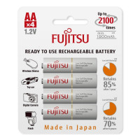 Аккумулятор Fujitsu, AA (пальчиковый), 1900 mAh, арт. HR-3UTC(4B)