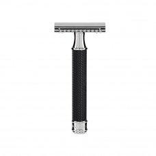 Бритва т-образная MUEHLE TRADITIONAL, черный хром, сlosed comb
