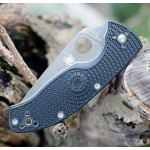 Складной нож Spyderco Tenacious, Black FRN Handle, Full Serrated