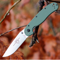 Складной нож Ontario RAT II, D2, Green