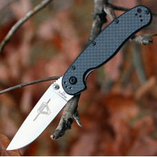 Складной нож Ontario RAT II, D2, Carbon fiber