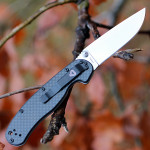 Складной нож Ontario RAT II Carbon fiber