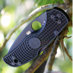 Складной нож Spyderco Native 5, Black FRN Handle, CPM-S30V, Black Blade, Plain