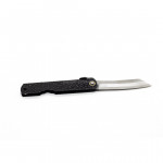 Нож складной Nagao Higonokami, Water splash, Aogami (Blue Steel), Black, 80mm
