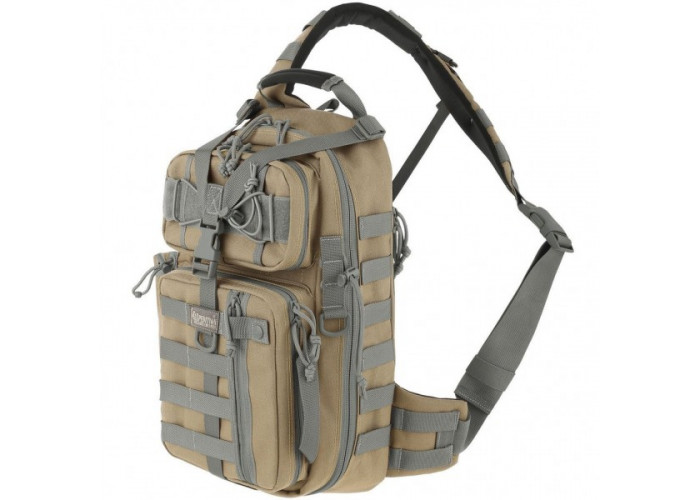 Рюкзак однолямочный Maxpedition Sitka Gearslinger (Khaki - Foliage) 0431KF