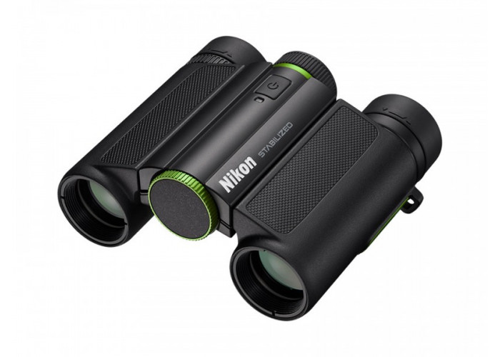 Бинокль Nikon 10x25 STABILIZED (зеленый)
