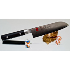 Кухонный нож Kasumi Damasc Santoku 180mm