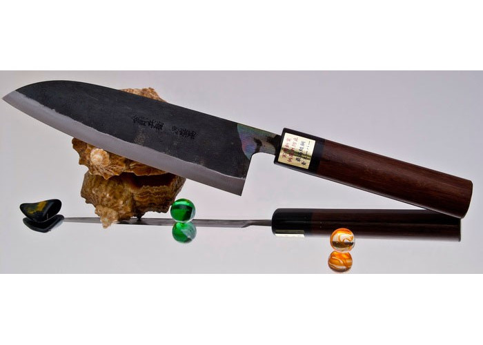 Кухонный нож Moritaka AS Santoku 185mm