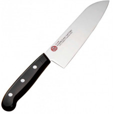 Нож кухонный Shimomura Santoku 165мм, серия Kenmizaki Satomi, японская сталь