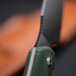 Туристический нож G.Sakai, Camper En Fixed / ZDP-189, Green G-10