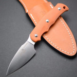 Туристический нож G.Sakai, Camper En Fixed / ZDP-189, Vermilion G-10
