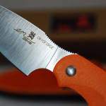Туристический нож G.Sakai, Camper En Fixed / ZDP-189, Vermilion G-10
