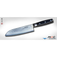 Кухонный нож MAC, серии Damascus, Santoku 180mm
