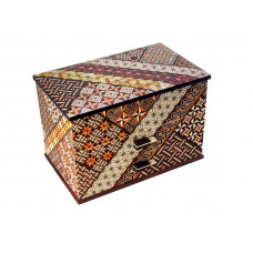 Японская шкатулка Yosegi 226x140x133мм