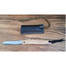 Нож складной OHTA Higonokami 100mm, VG-10, Midzunara Oak (Дуб Мидзунара)