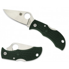 Складной нож Spyderco Manbug, British Racing Green, 189-ZDP Steel, Plain