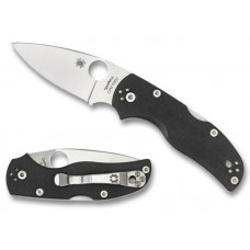 Складной нож Spyderco Native 5, Black G-10 Handle, CPM-S30V, Plain