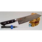 Кухонный нож Fujiwara Kanefusa FKS Santoku 180mm