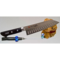Кухонный нож Fujiwara Kanefusa FKS Santoku 180mm