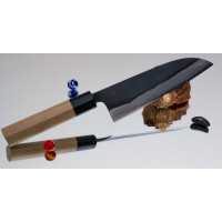 Кухонный нож Shigefusa Santoku 170mm (Kurouchi)