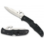 Складной нож Spyderco Endura 4, Gray FRN Handle, Plain, Wave